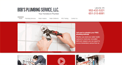 Desktop Screenshot of bobsplumbingservices.com